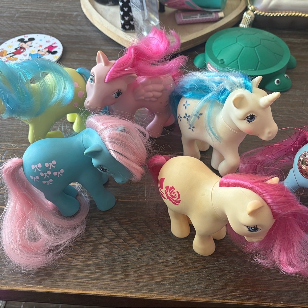 Vintage-style G1 My little pony lot